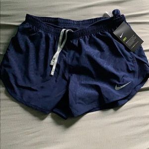 Navy blue Nike shorts